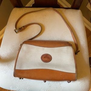 Vintage 1980s Dooney & Bourke leather shoulder bag